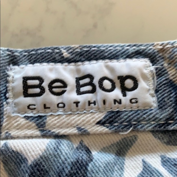 BeBop Sunflower High Rise Shorts - Picture 5 of 8